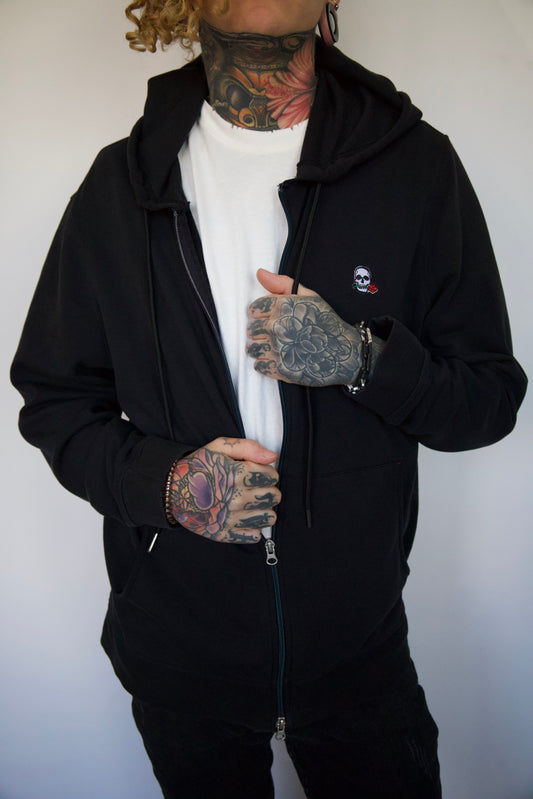 Skull & Rose Hoodie